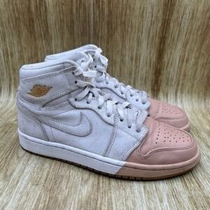 Nike Air Jordan 1 Retro High Women's Size 8 Dip-Toe‎ Shoes Sneakers AH7389-107